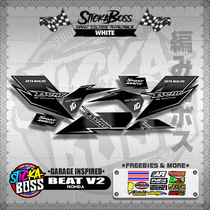 BEAT V2 DECALS ( GARAGE INSPIRED )【WITH FREEBIES】
