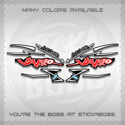 CLICK V2 INDO/MALAY VARIO DECALS (GRAFITY VARIO MOTIF)STICKER DECALS BY STICKABOSS