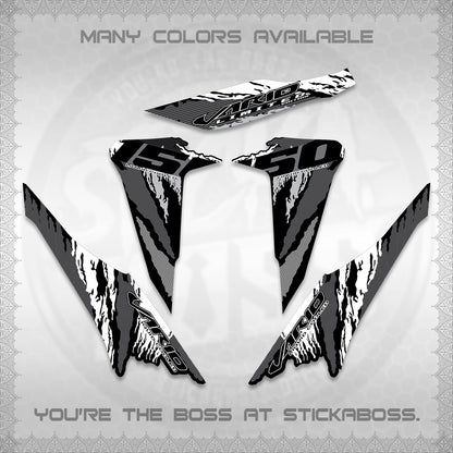 CLICK 150 V2 VARIO DECALS (2022 SPECIAL SPLASH DESIGN) STICKER KITS BY STICKABOSS
