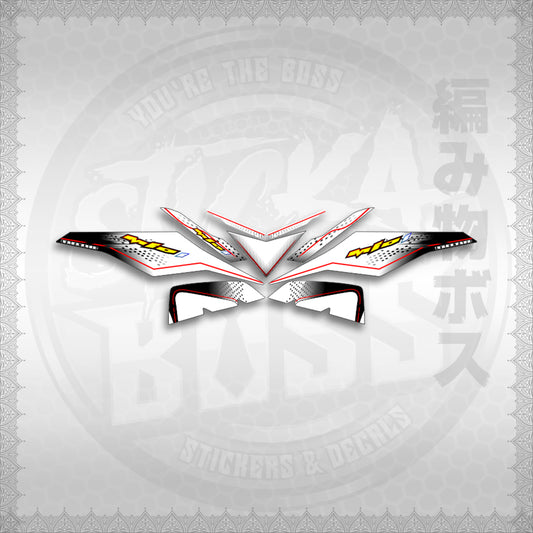 STICKER DECALS for MIO I 125 (MIIMXSODO) By STICKABOSS (SOFIE LAMINATED WATERPROOF)