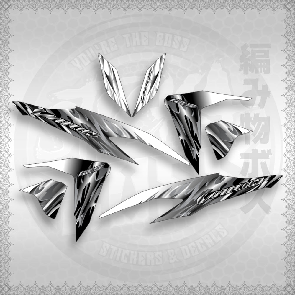 CLICK 125 V2 INDO CONCEPT ( VARIO VALINO ) STICKER DECALS By STICKABOSS