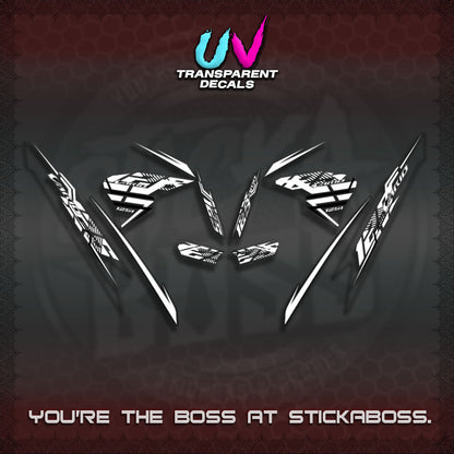 CLICK V2 VARIO UV TRANSPARENT DECALS (2026 SHARP LINES 01)STICKER DECALS By STICKABOSS