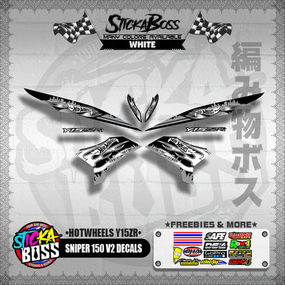 SNIPER 150 V2 DECALS ( HOTWHEELS Y15ZR )【WITH FREEBIES】