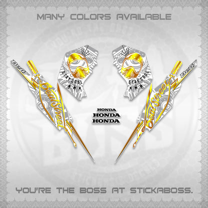 BEAT FI V2 FOR WHITE DECALS (2026 BEATSTREET DESIGN) STICKER KITS BY STICKABOSS