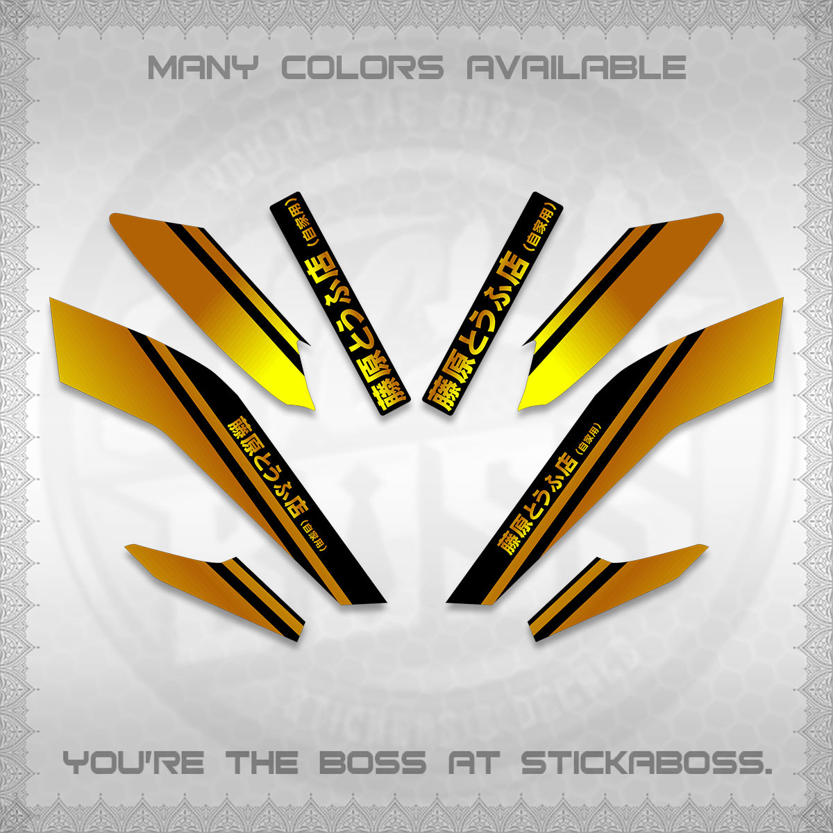NMAX V2 DECALS (TRUENO STYLE DESIGN) STICKER KITS By STICKABOSS