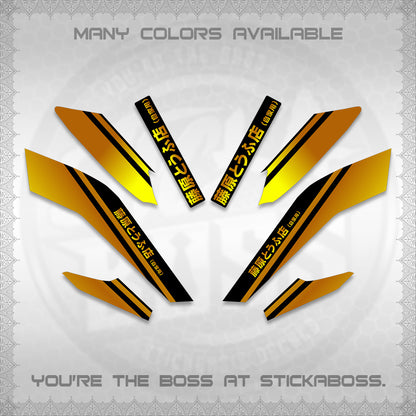 NMAX V2 DECALS (TRUENO STYLE DESIGN) STICKER KITS By STICKABOSS
