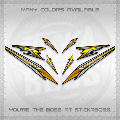 CLICK 160 VARIO DECAL(2026 SHARP 00-A1 DESIGN)STICKER DECALS By STICKABOSS