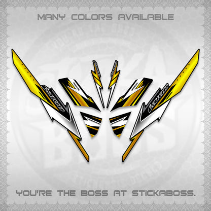 CLICK 125 V3 VARIO DECALS (2023 CUSTOM STYLE 01) STICKER KITS By STICKABOSS