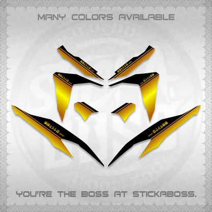 CLICK V2 DECALS (TRUENO STYLE DESIGN) STICKER KITS BY STICKABOSS