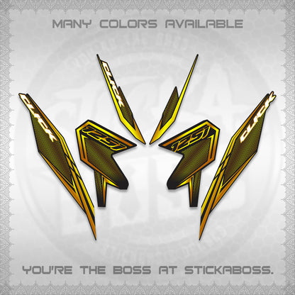 CLICK 125 V3 DECALS (2026 LINE UP DESIGN) STICKER KITS By STICKABOSS
