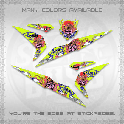 BEAT FI V2 INDO DECALS (2026 NEW SAMURAI MOTIF) STICKER KITS BY STICKABOSS