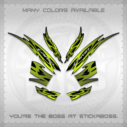 CLICK 125 V2 INDO STRIPING DECALS (2026 NUSANTARA MOTIF) STICKER DECALS By STICKABOSS