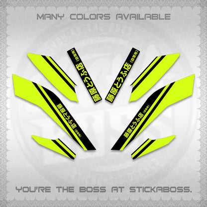 NMAX V2 DECALS (TRUENO STYLE DESIGN) STICKER KITS By STICKABOSS