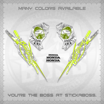 BEAT FI V2 FOR WHITE DECALS (2026 BEATSTREET DESIGN) STICKER KITS BY STICKABOSS