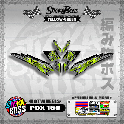 PCX 150 DECALS ( HOTWHEELS )【WITH FREEBIES】