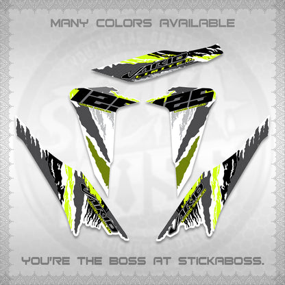 CLICK 125 V2 VARIO FOR WHITE DECALS (2022 SPLASH SPECIAL) STICKER KITS BY STICKABOSS