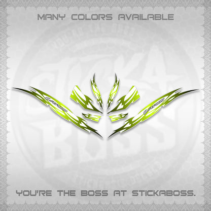 CLICK 125 V3 INDO VARIO FOR WHITE DECALS (2026 NUSANTARA STRIPING) STICKER DECALS By STICKABOSS