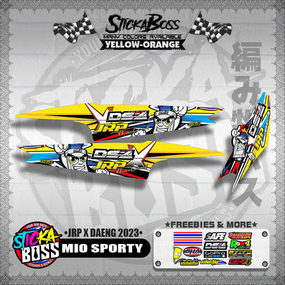 MIO SPORTY DECALS ( DAENG X JRP 2023 )【WITH FREEBIES】