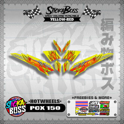 PCX 150 DECALS ( HOTWHEELS )【WITH FREEBIES】