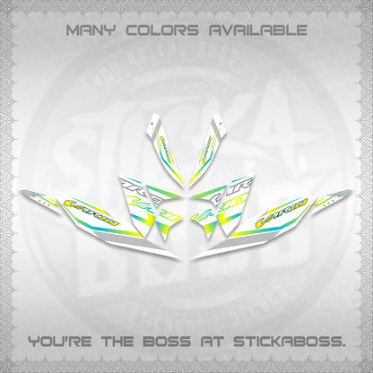 CLICK 125 V4 VARIO DECALS (2026 WHITE EDITION DESIGN) STICKER KITS By STICKABOSS