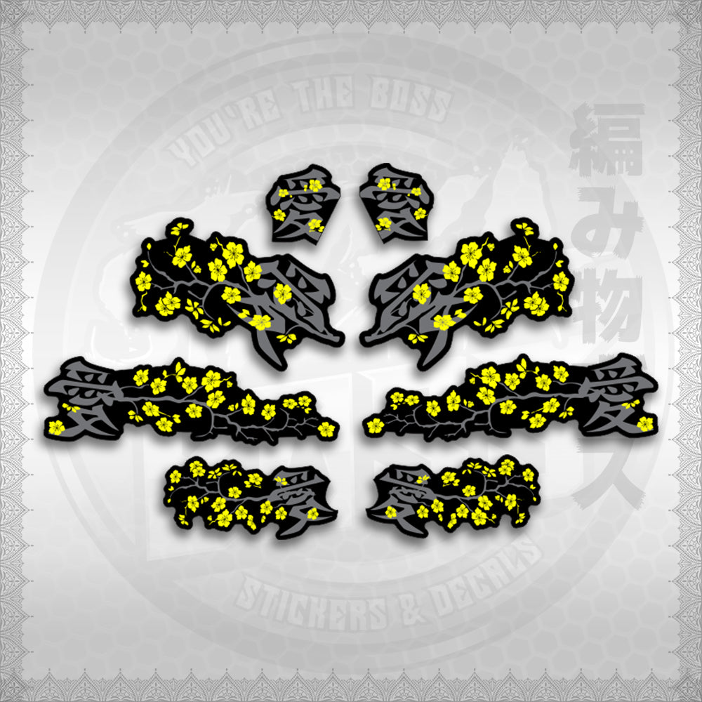 STICKER DECALS for NMAX V1 INDO (NV1SAXFL) By STICKABOSS (SOFIE LAMINATED WATERPROOF)