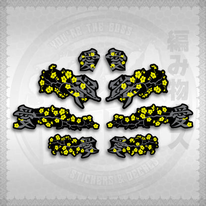 STICKER DECALS for NMAX V1 INDO (NV1SAXFL) By STICKABOSS (SOFIE LAMINATED WATERPROOF)