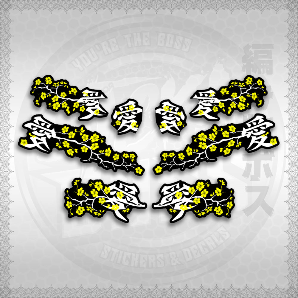 STICKER DECALS for NMAX V2 INDO (NV2SAXFL) By STICKABOSS (SOFIE LAMINATED WATERPROOF)