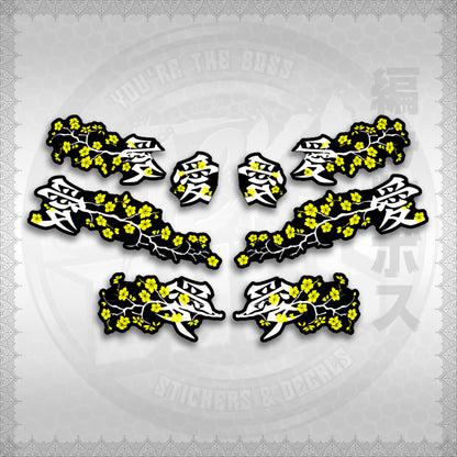 STICKER DECALS for NMAX V2 INDO (NV2SAXFL) By STICKABOSS (SOFIE LAMINATED WATERPROOF)