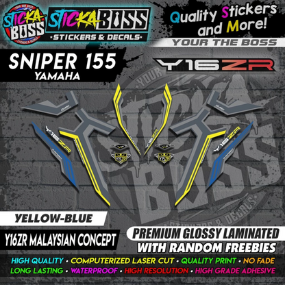 SNIPER 155 STOCK DECALS 【 Y16ZR MALAYSIAN CONCEPT 】
