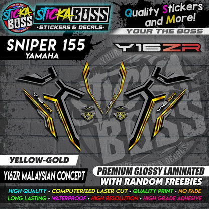 SNIPER 155 STOCK DECALS 【 Y16ZR MALAYSIAN CONCEPT 】