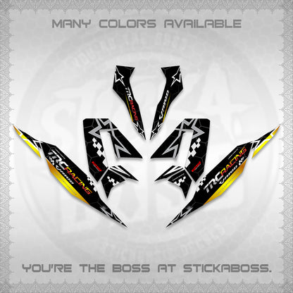 CLICK V4 DECALS (2026 TRC RACING DESIGN)STICKER DECALS By STICKABOSS