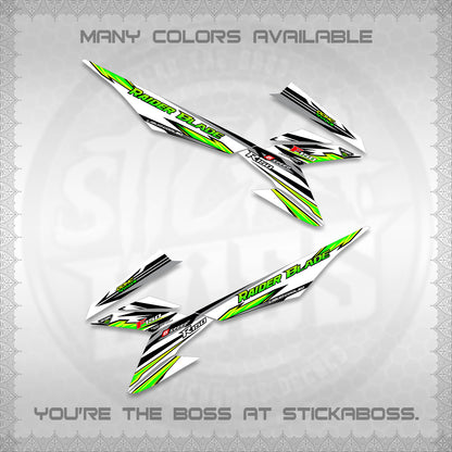 RAIDER BLADE 150 FOR WHITE DECAL(2026 NEW SHARP)STICKER DECALS By STICKABOSS
