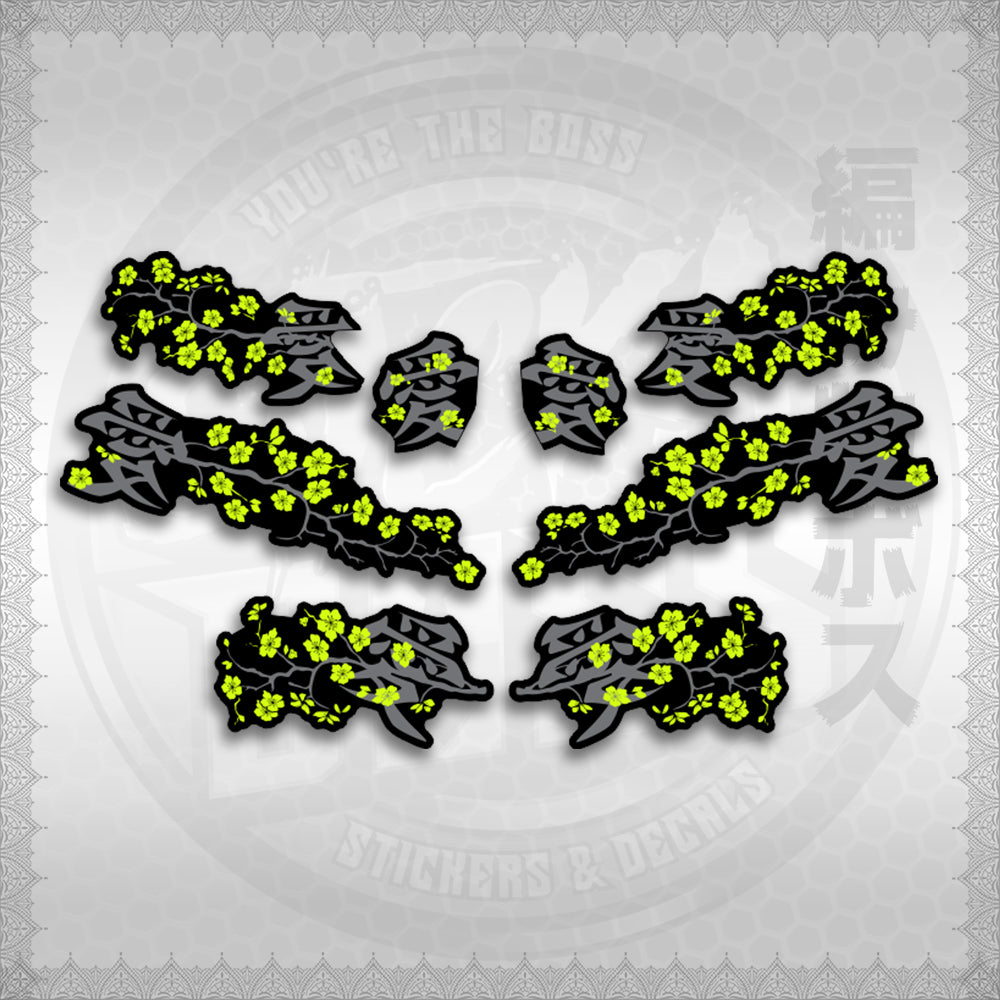 STICKER DECALS for NMAX V2 INDO (NV2SAXFL) By STICKABOSS (SOFIE LAMINATED WATERPROOF)