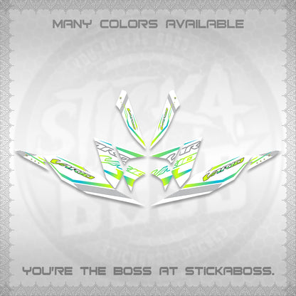 CLICK 125 V4 VARIO DECALS (2026 WHITE EDITION DESIGN) STICKER KITS By STICKABOSS