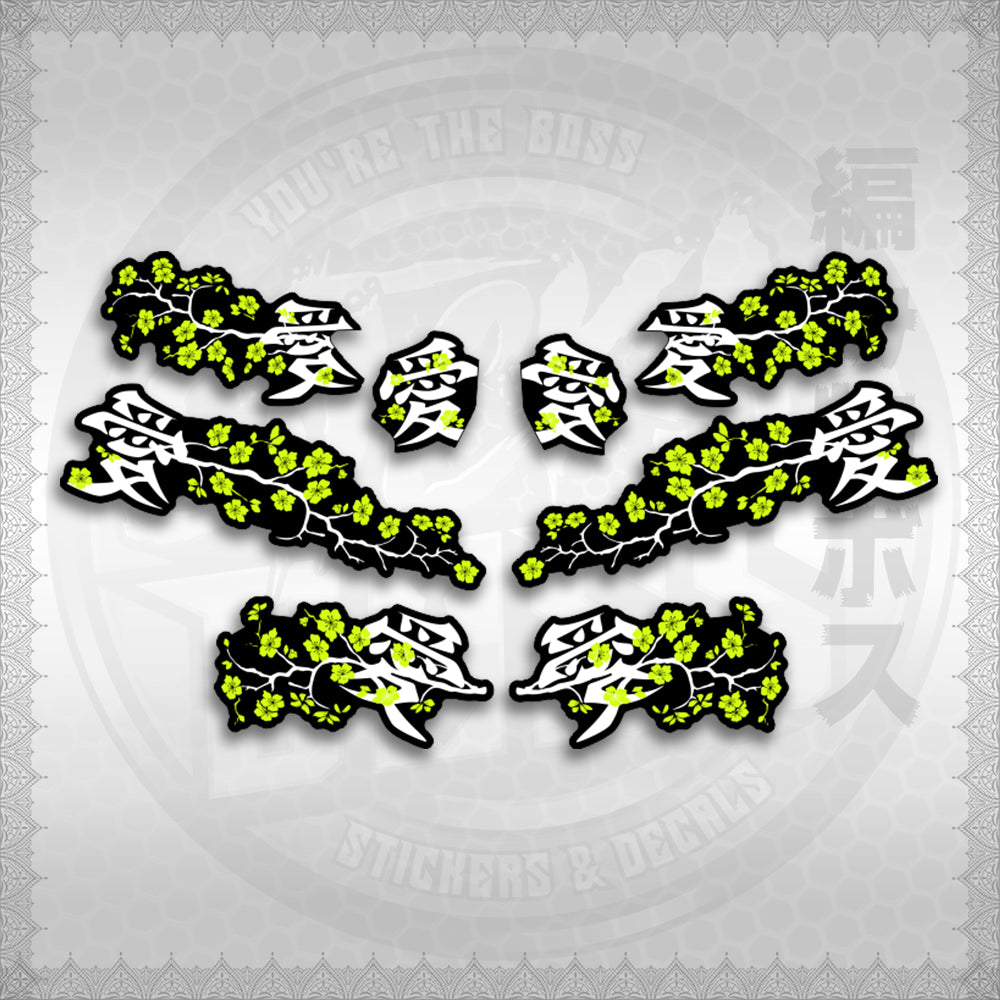 STICKER DECALS for NMAX V2 INDO (NV2SAXFL) By STICKABOSS (SOFIE LAMINATED WATERPROOF)