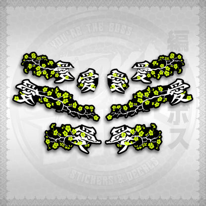 STICKER DECALS for NMAX V2 INDO (NV2SAXFL) By STICKABOSS (SOFIE LAMINATED WATERPROOF)