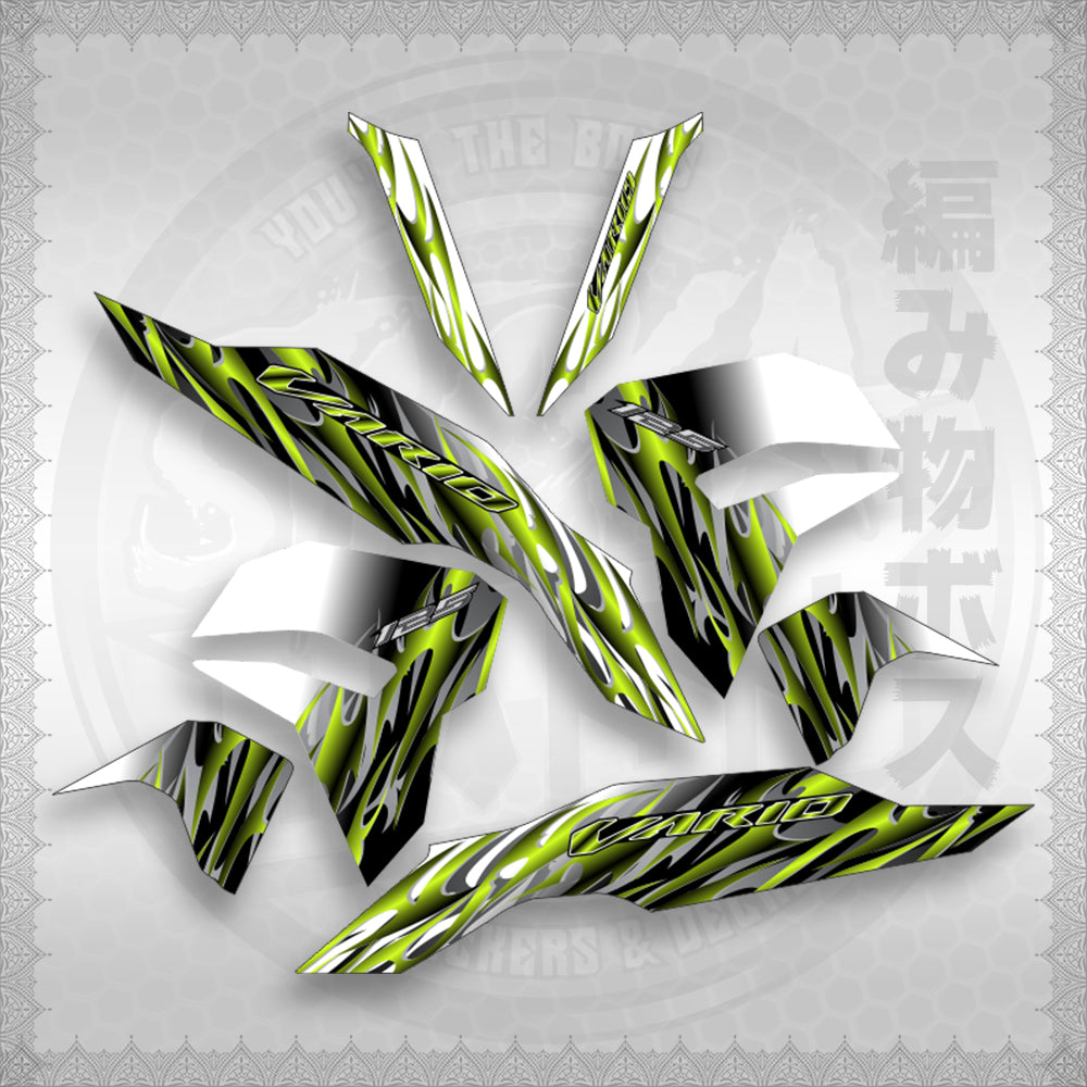 CLICK 125 V3 INDO CONCEPT ( VARIO VALINO V3 ) STICKER DECALS By STICKABOSS
