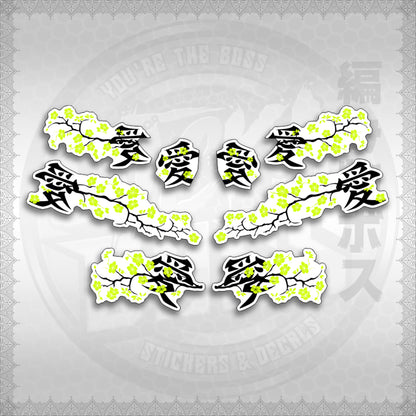 STICKER DECALS for NMAX V2 INDO FOR WHITE (NV2FWSAXFL) By STICKABOSS (SOFIE LAMINATED WATERPROOF)