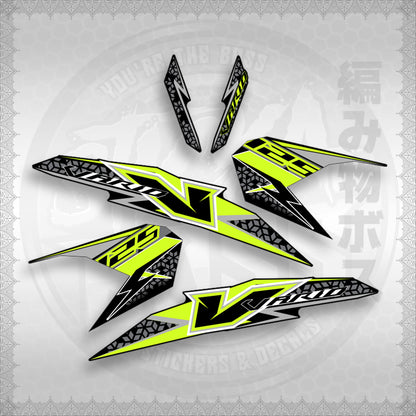 CLICK 125 V3 MALAY / INDO CONCEPT (CV3STSTVAA29) By STICKABOSS (SOFIE LAMINATED WATERPROOF)