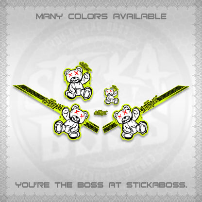 GIORNO 125 DECALS (2026 TEDDY LUX DESIGN) STICKER DECALS BY STICKABOSS