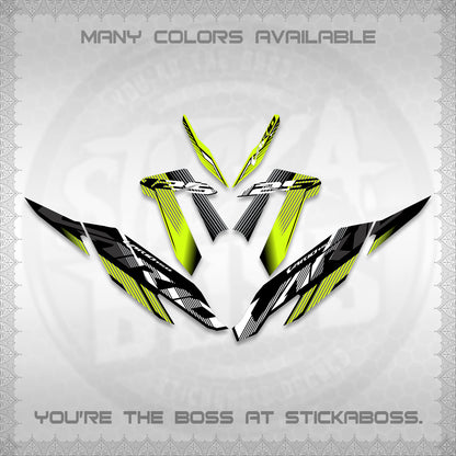 CLICK 125 V4 MALAYSIAN VARIO DECALS (2020 DESIGN) STICKER DECALS By STICKABOSS
