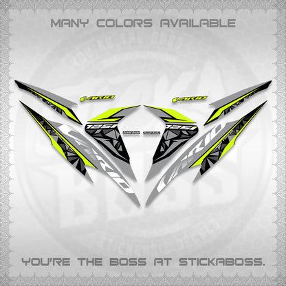 CLICK 125 V2 VARIO DECALS (2018–2022 STYLE DESIGN) STICKER DECALS BY STICKABOSS