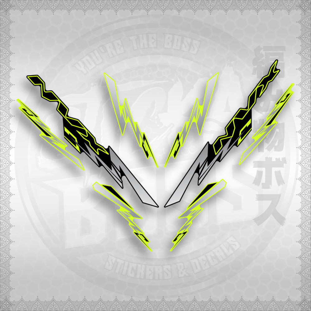 AEROX 155 V2 INDO-MALAY CONCEPT ( NVX ALPHA x OMEGA ) STICKER DECALS By STICKABOSS