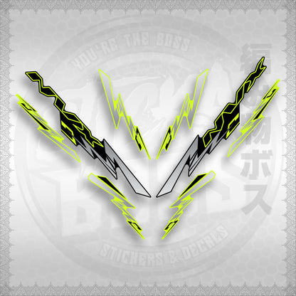 AEROX 155 V2 INDO-MALAY CONCEPT ( NVX ALPHA x OMEGA ) STICKER DECALS By STICKABOSS