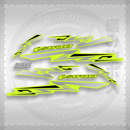 CLICK V2 ( VARIO ALPHA x OMEGA ) STICKER DECALS By STICKABOSS