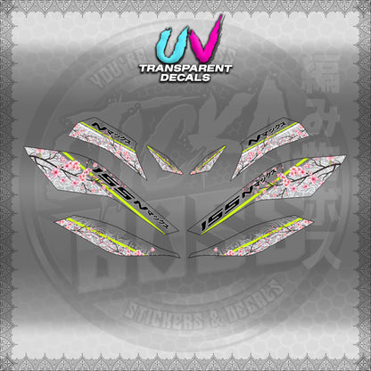 【PREMIUM UV PRINT】TRANSPARENT NMAX V3 TURBO INDO (AV3SAIN)【WITH FREEBIES】