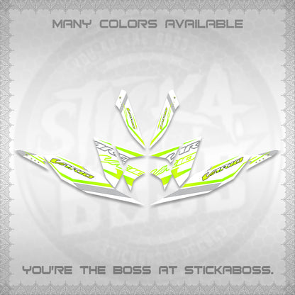 CLICK 125 V4 VARIO DECALS (2026 WHITE EDITION DESIGN) STICKER KITS By STICKABOSS