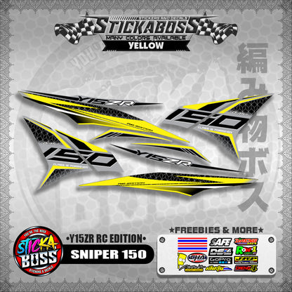 SNIPER 150 STICKER DECALS ( Y15ZR RC EDITION )【WITH FREEBIES】