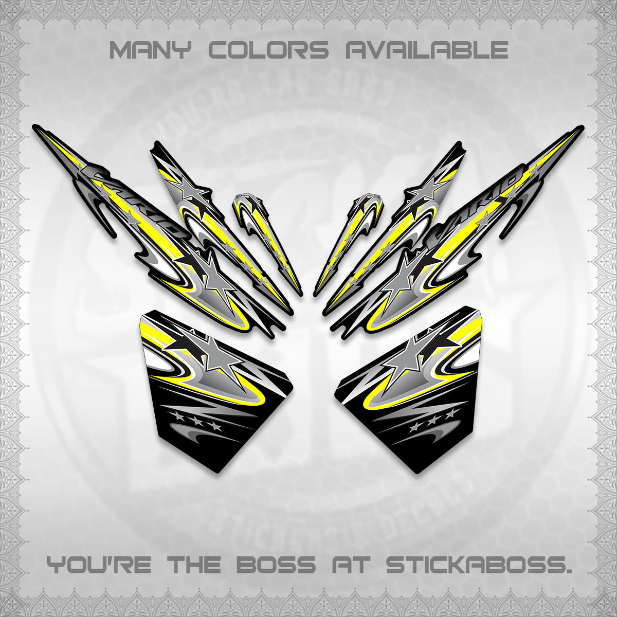 CLICK V1 VARIO DECALS (2026 RISING STAR DESIGN) STICKER DECALS By STICKABOSS (Copy) (Copy) (Copy) (Copy) (Copy) (Copy) (Copy)