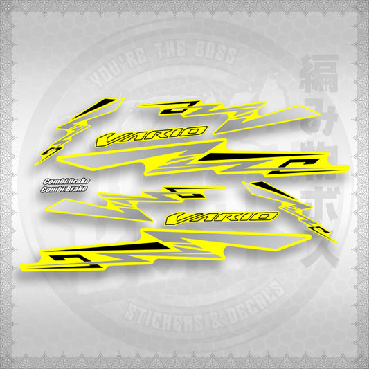 CLICK V2 ( VARIO ALPHA x OMEGA ) STICKER DECALS By STICKABOSS